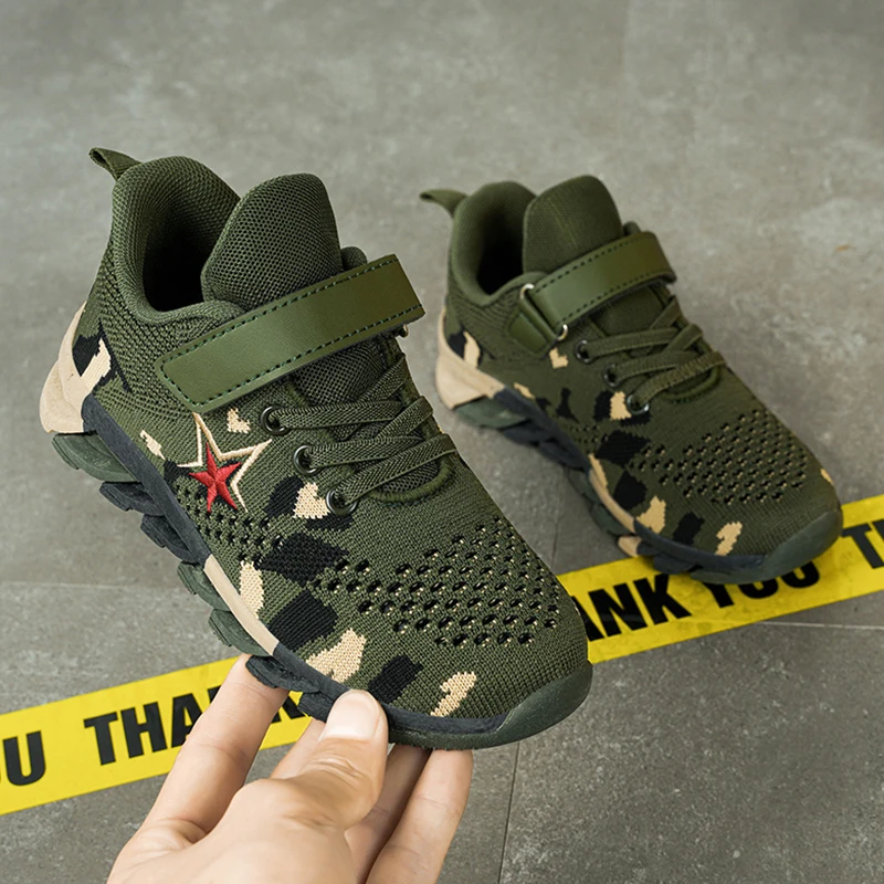 

Детские кроссовки для мальчиков, прогулочная школьная обувь, легкая дышащая спортивная обувь для бега на открытом воздухе, теннис, нескользящая, размер 28-39