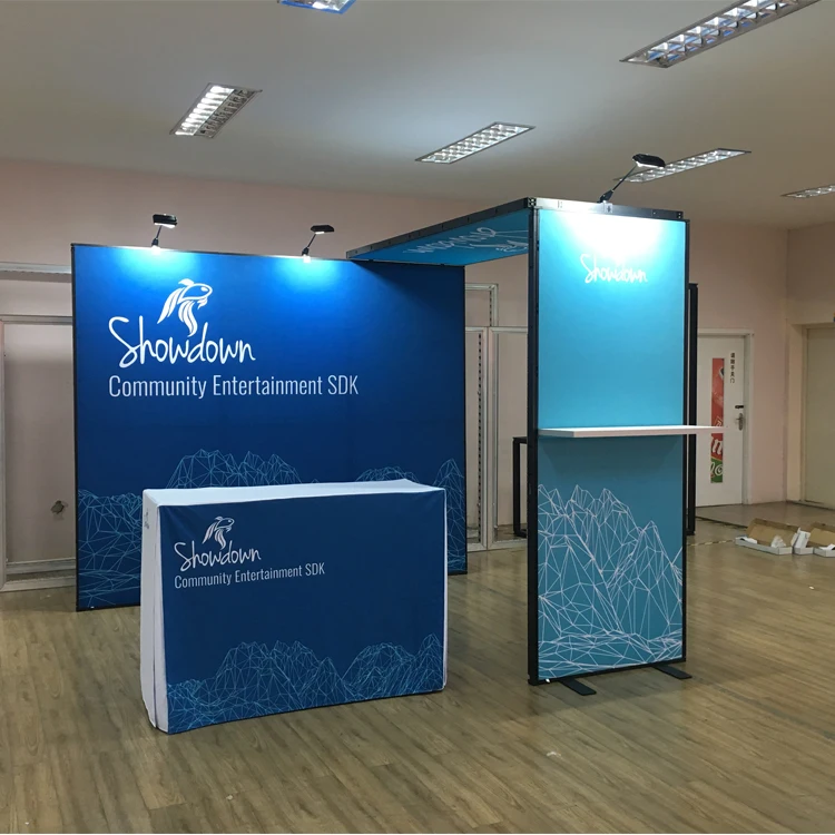 10x10 New Modern Portable Modular Standard Stand Exhibition Booth