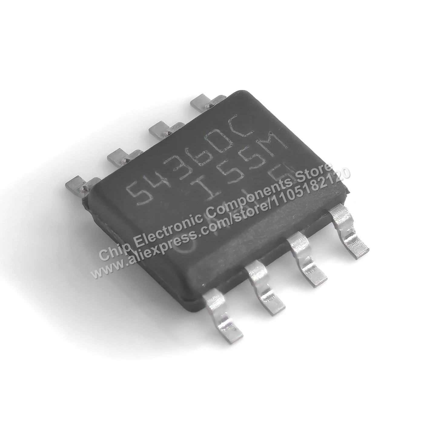 （2PCS）Original IC TPS54360BDDAR with 54360C marking, 60 V input 3.5 A step-down DC/DC converter chip in SOP-8 package.