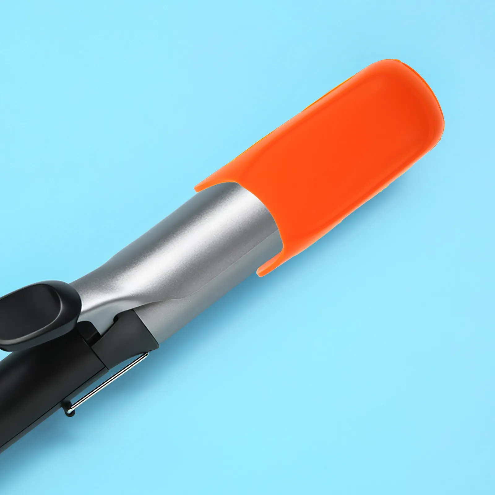 

Curling Iron Handle Cover Heat Resistant Silicone Sleeve Anti Slip Design for Hair Styling Tools Home Travel Salon