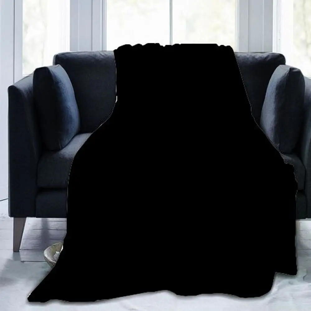 المناظر الطبيعية للجبال الثلجية مع بطانية رمي شجرة الشجر البرتقالية النابضة بالحياة - بطانية صوف ناعمة مريحة، مثالية لديكور الشتاء، Insp