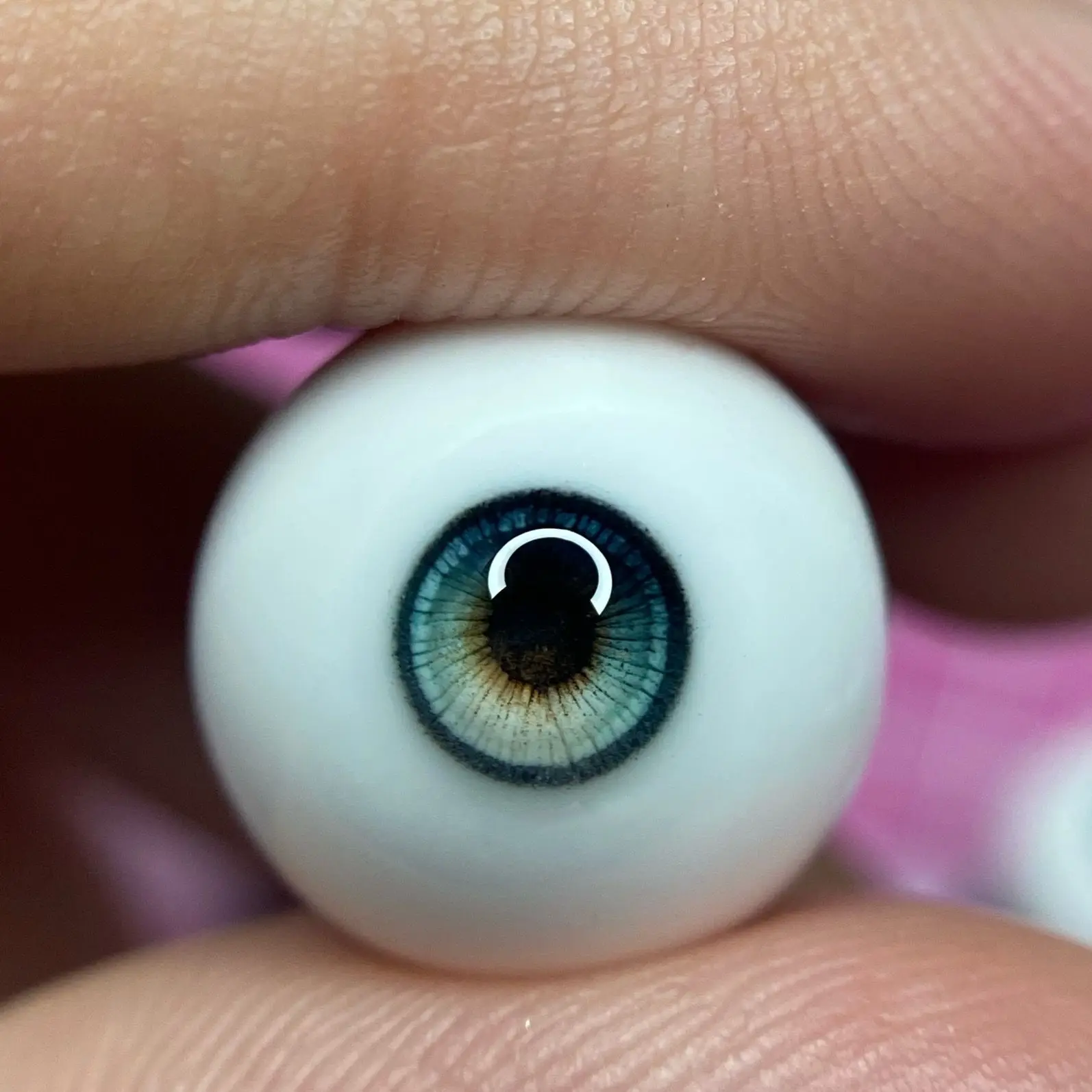 

Doll Eyes 12/14/16mm for 1/3 1/4 1/6 Bjd Doll Gypsum Eyeball Yellow Resistant Transparent Girl Toy Diy Dress Up Doll Accessories