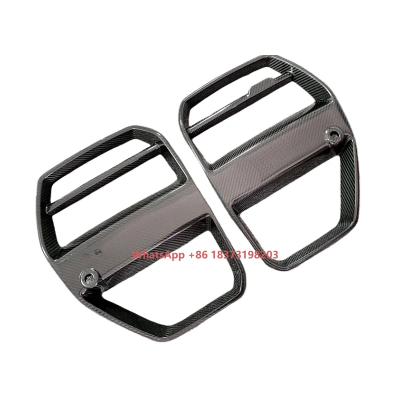 

High quality dry carbon fiber front bumper grille body kit for G80 M3 G82 M4 V style