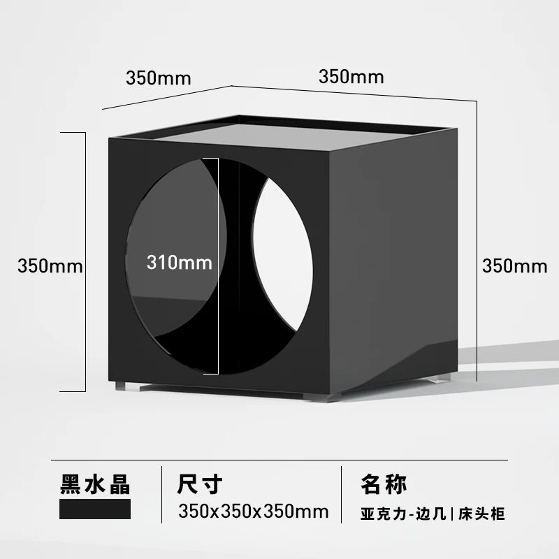 Removable bookshelf, living room coffee table, household solid wood edge table combination bedside table, high-end shelf