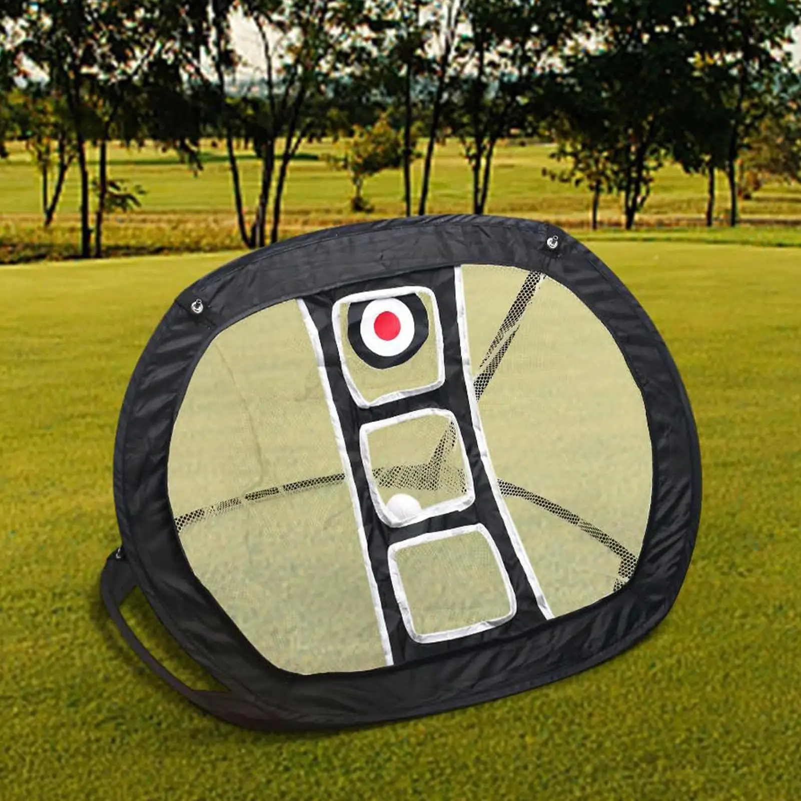 

Складной тренировочный коврик для гольфа PopUpGolf, портативная сетка для отработки ударов, тренажер для гольфа, коврики для отработки ударов и паттинга, для тренировки свинга ​