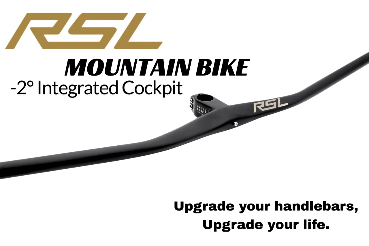 T1000 Integrated handlebar For RSL FULL Carbon  -2 ° Mountain Bike BMX 28.6mm Handlebar Golden stamping  LOGO 40/50/60/70mm stem