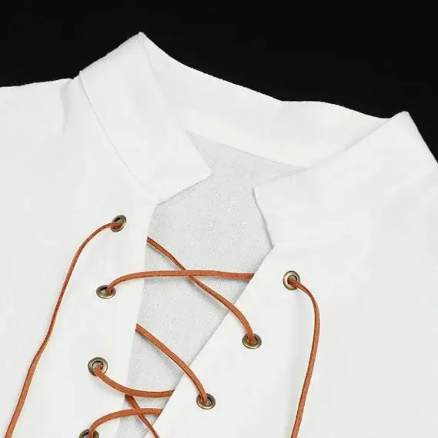 เสื้อโจรสลัดยุคกลางสำหรับเด็กผ - Tops บทวิจารณ์และราคา
