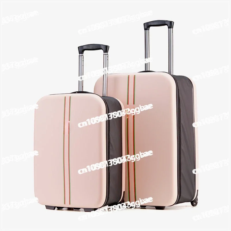 20 Inch Folding Trolley Case New Portable Internet Celebrity Password Suitcase Business Travel Travel Light Suitcase