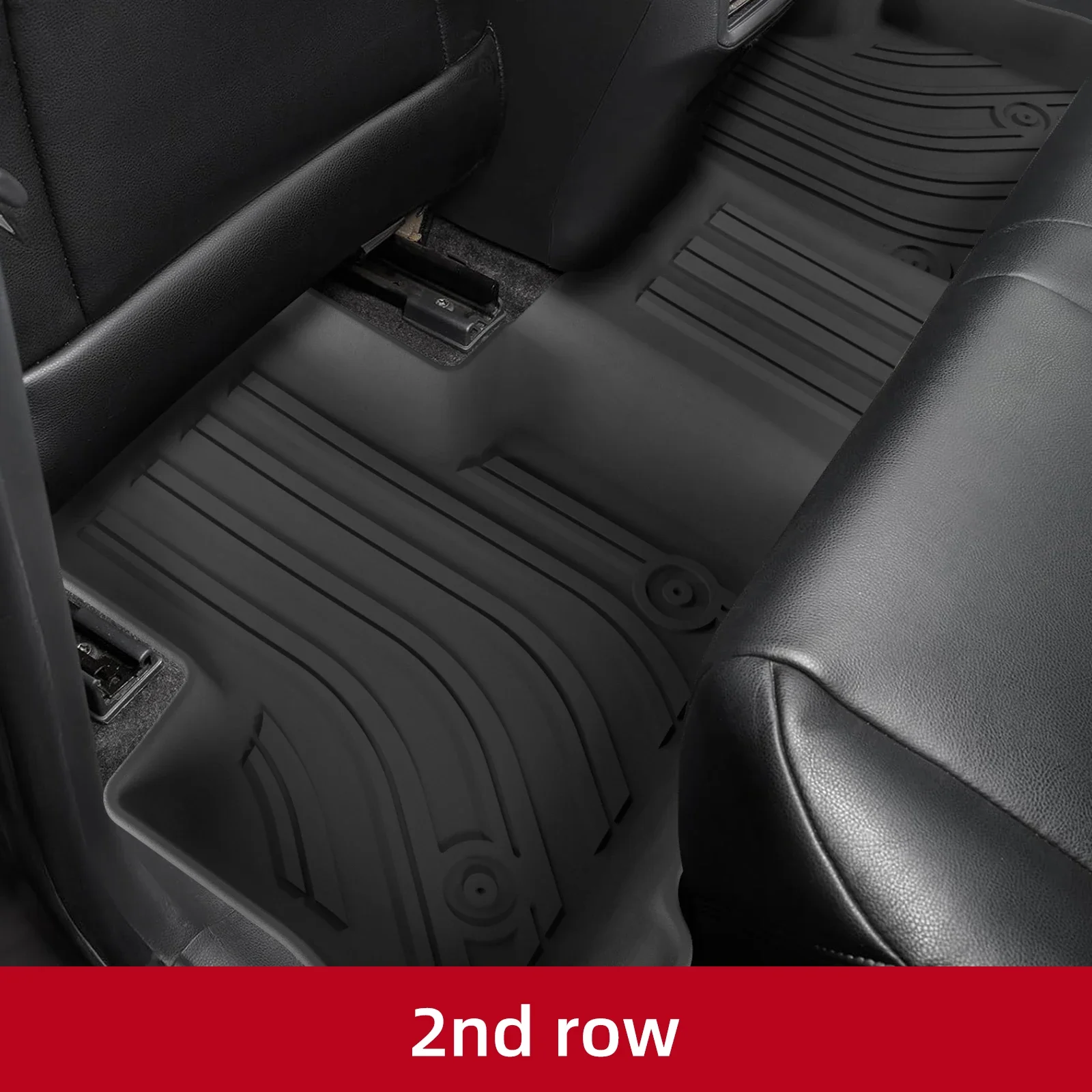RHD für Toyota RAV4 2019-2024 2025 Rechtslenker Auto-Fußmatten Kofferraummatte TPE 3D Fußmatte Zubehör – Detail 3