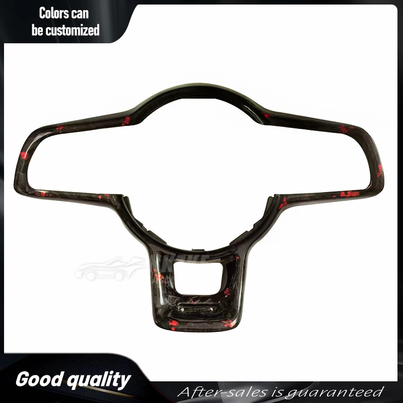 Carbon Fiber Steering Wheel Frame, Suitable For Volkswagen Golf 7, 7.5, GTI, MK7, Forged Carbon Material, Car Accessories