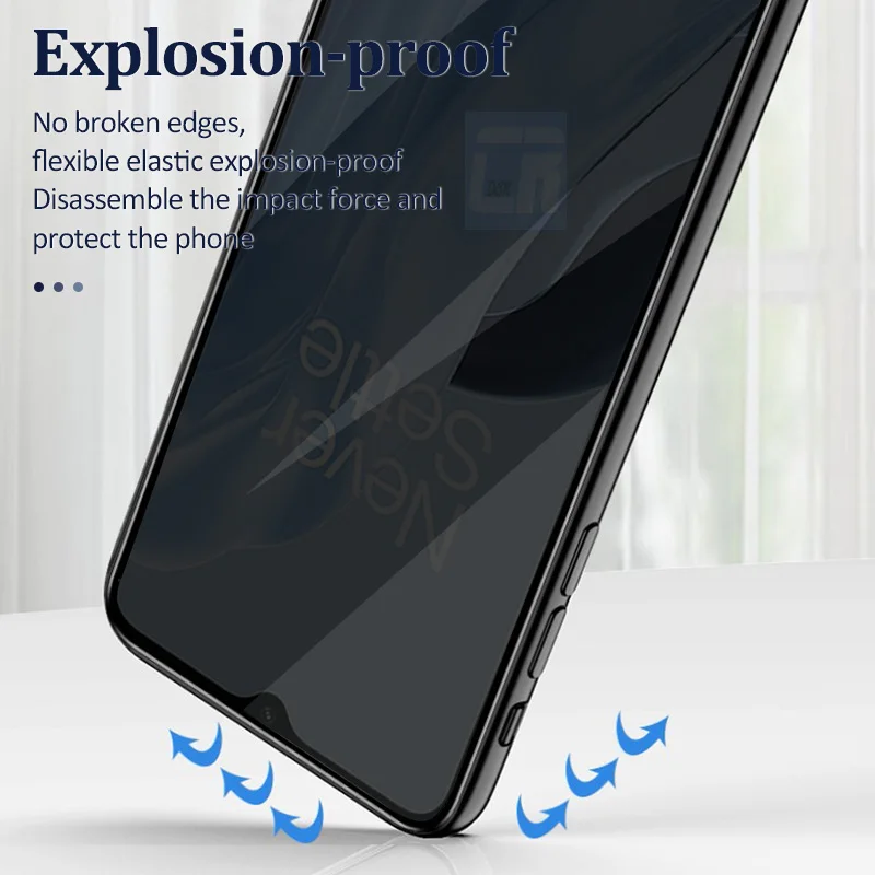 1-3PCS Anti-spy Privacy Screen Protector for OnePlus Ace 2V 10R 10T 9RT 9R 8T 7T 6T Nord CE 3 2 Lite 2T Ceramic Protective Film