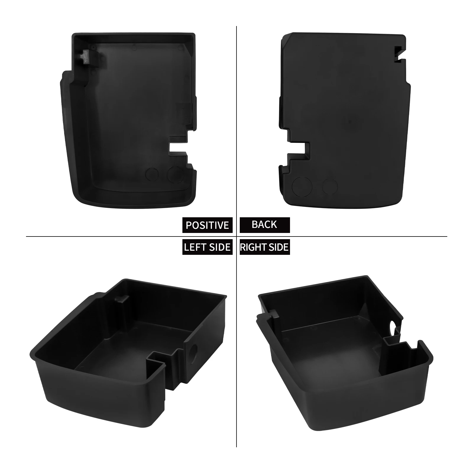 Motorcycle Black Hard Top Shelf Saddlebag Tray Organizer For Harley Touring Electra Street Glide Road King FLHTK FLTRX 2014-2024