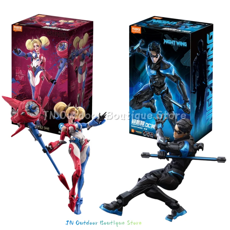 ブローキーズ-dcヒーローズ-チャンピオンクラス-ビヨンドエディション-ハーレイ・クイン-ジョーカーガール-1-12-ビルディングブロックフィギュア-組み立て式可動モデル