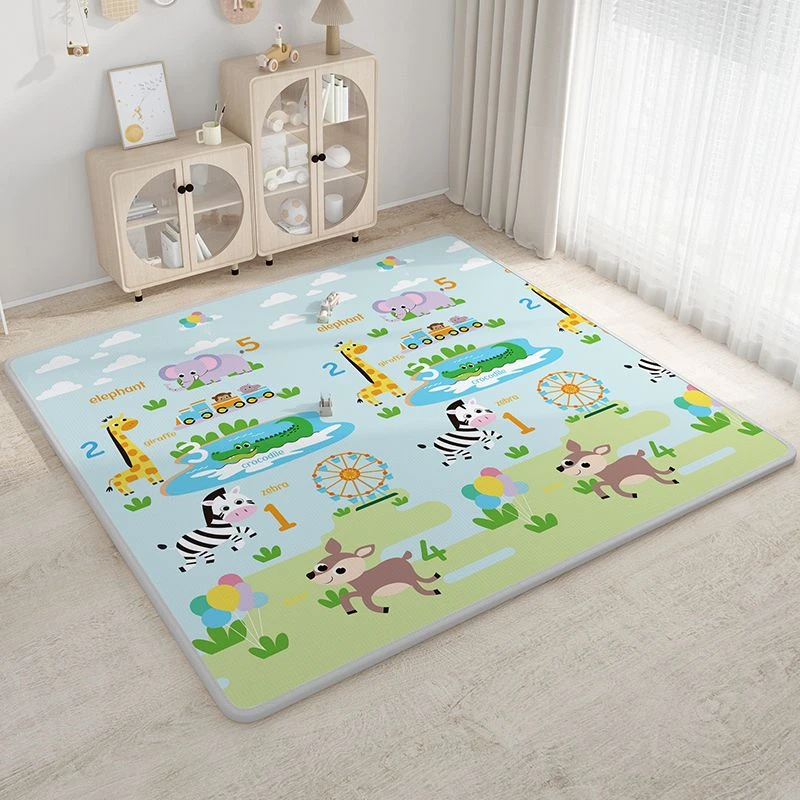 

1cm EPE Double Sided Pattern Baby Activity Gym Crawling Play Mats Carpet Non-toxic High-quality Children's Safety Game Mat Rugs