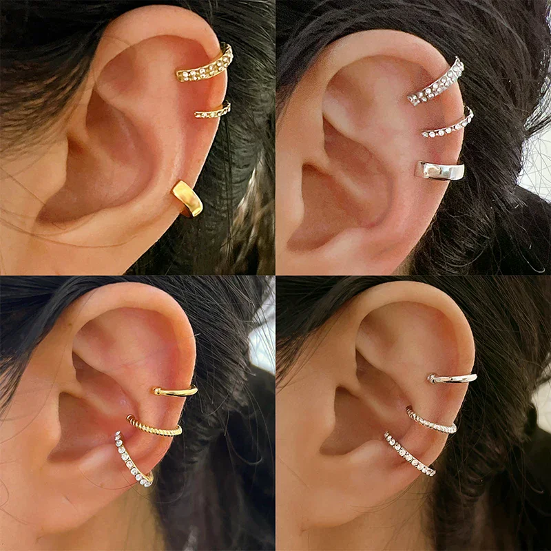 Modische, zarte Zirkon-Ohrclip – Ear Cuff No Piercing Bewertung und Preis