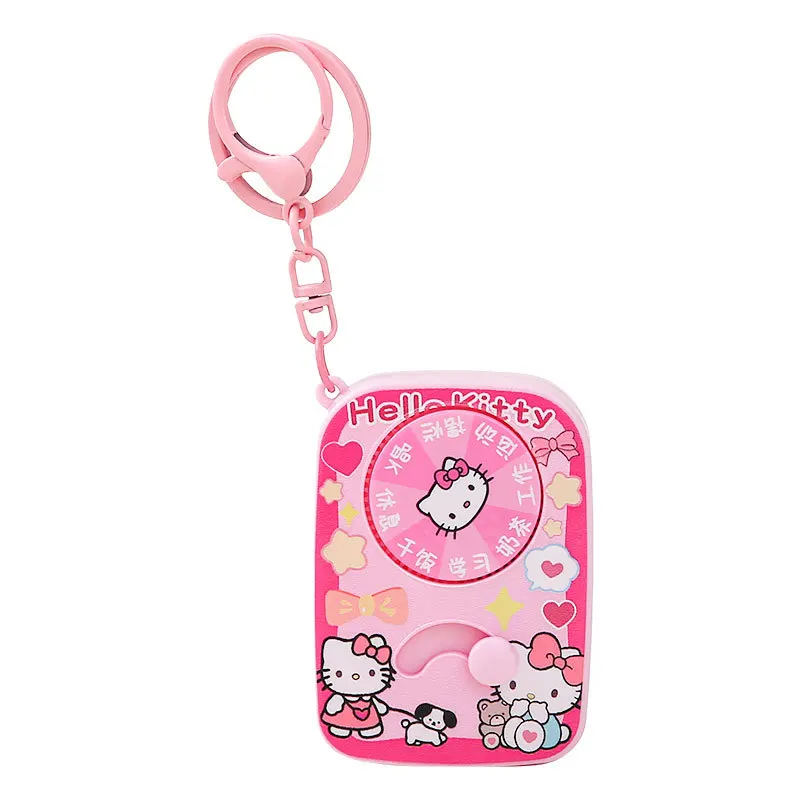 พวงกุญแจซานริโอ้ เฮลโล คิตตี้ ซีรีส์ Turnaround น่ารัก สไตล์ซินนามอโรล สำหรับกระเป๋าเป้แฟชั่น ของขวัญเทศกาล