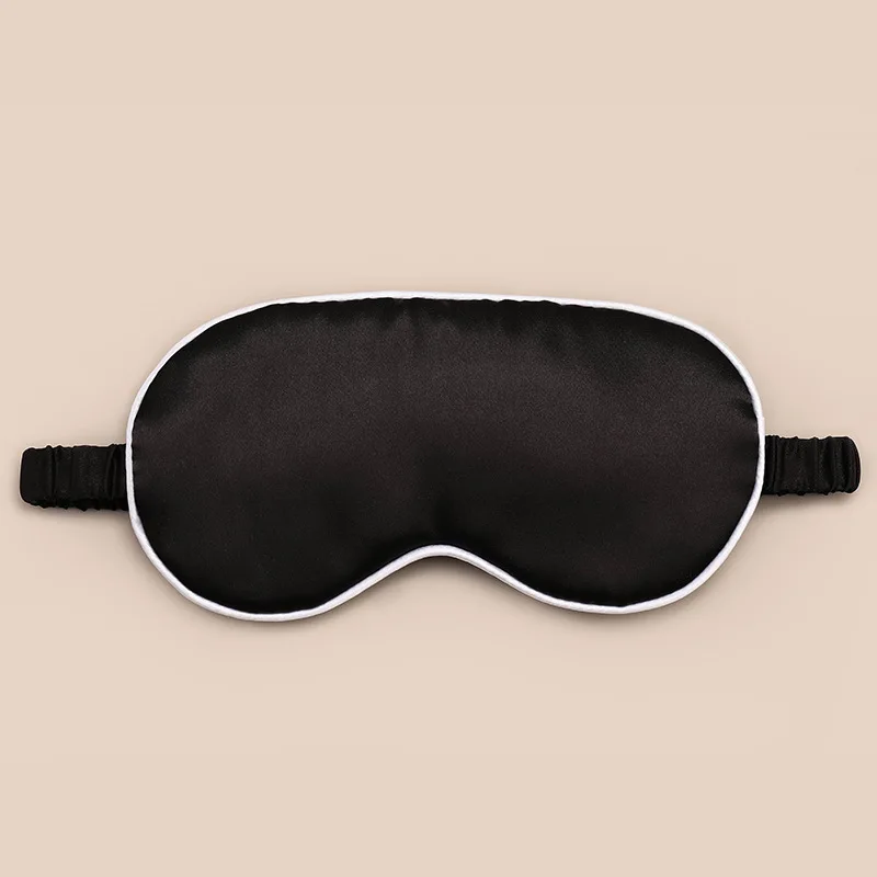 Imitated Silk Eye Patch Shading Sleep Eye Mask Eyepatch Travel Relax Cover Eyeshade Health Sleeping Shield Eye Care Tools