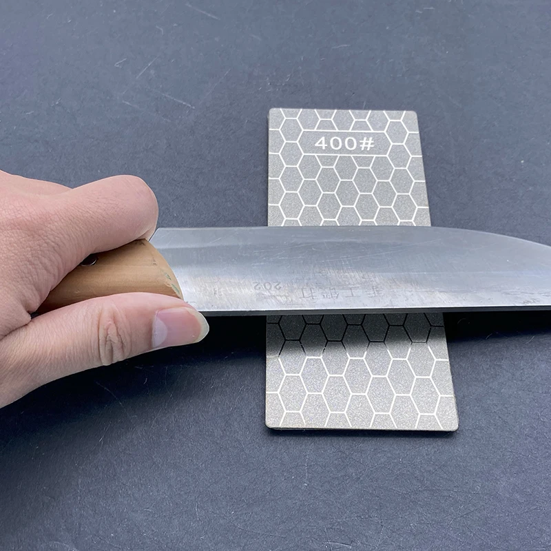 400 600 1000 120 Grit Diamond Knife Sharpener Sharpening Stone Grind Grinding Kitchen Tools Ultra-Thin Honeycomb Flaky Whetstone
