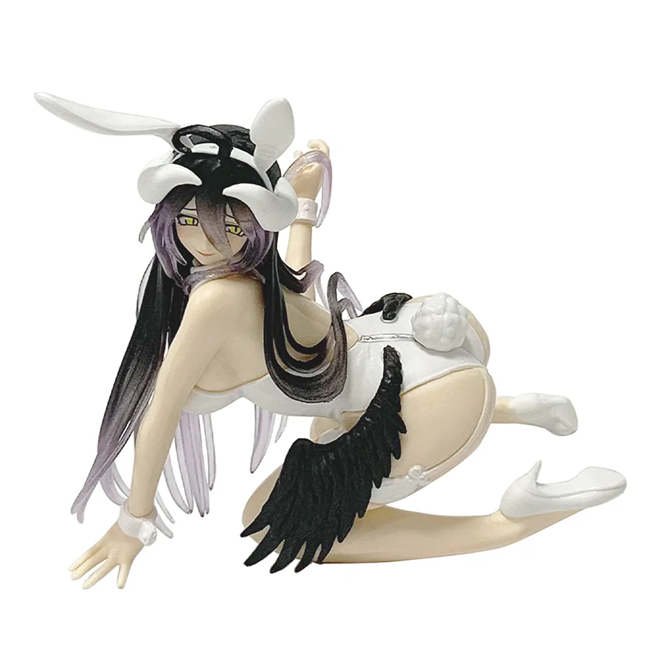 ฟิกเกอร์อนิเมะใหม่ อัลเบโด้ หูกระต่าย ซัคคิวบัส ฟิกเกอร์แอคชั่น สาวสวย โมเดล PVC ของตกแต่งโต๊ะทำงาน ของสะสม ของเล่น ของขวัญ ขนาด 12 ซม.