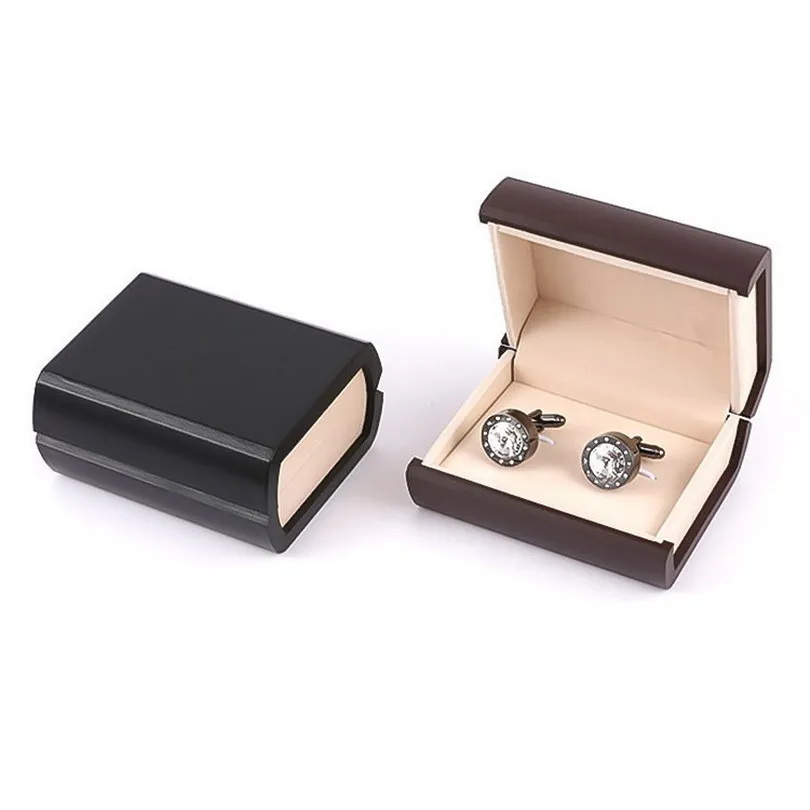 100Pcs Book Sharp Cufflinks Gifts Box for Men,Cuff Links Earrings Display Storage Case Jewellery Storage Holder