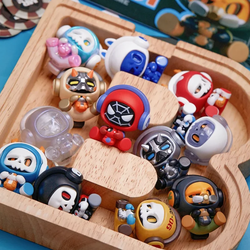 

Mr.Bone Babybone Series слепая коробка Babybone фигурка мини-кукла Mr.Bone Mystery Box сумка-сюрприз орнамент Декор игрушка в подарок