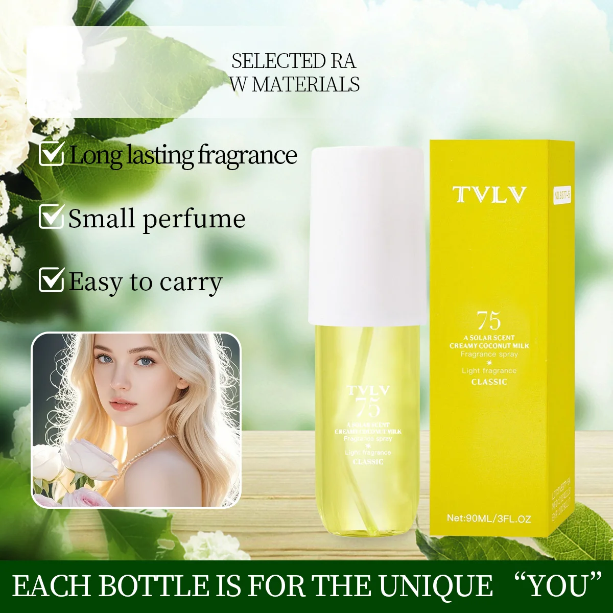 Parfum numérique brésilien pour le corps, parfum durable, parfum aromatique frais sans alcool, adapté aux fêtes d'hommes et de femmes