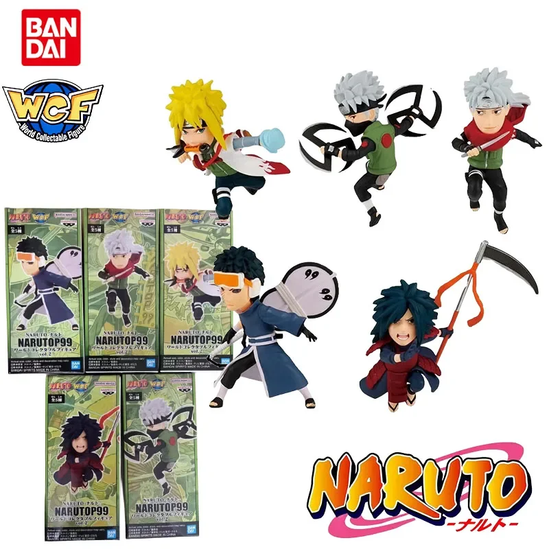 

Genuine Bandai WCF NARUTO Anime Figure NARUTOP99 VOL2 Namikaze Minato Action Toys forBoys Girls Gift Collectible Model Ornaments