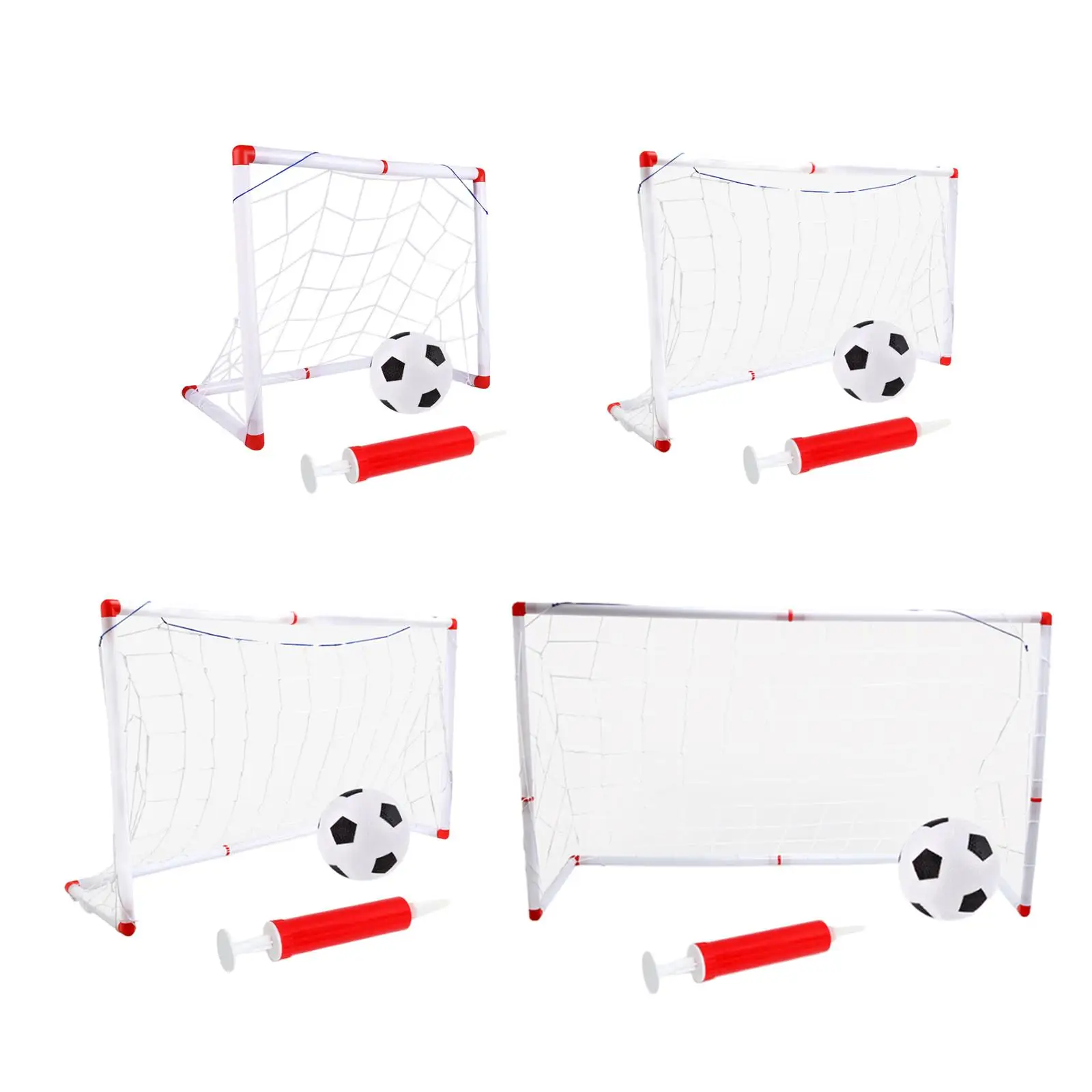 Soccer Football Goal Post, Toys Lawn Activities Training Practice Set