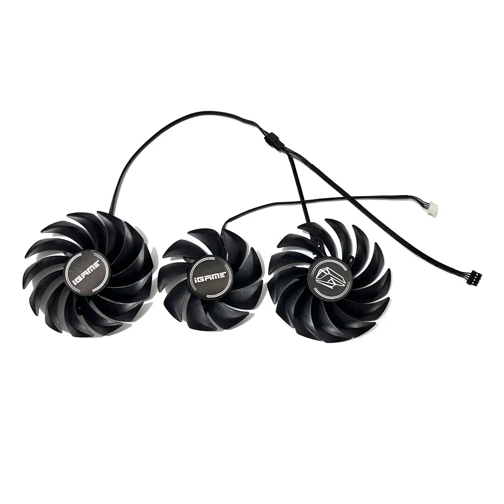 New RTX3080 RTX3070 90MM 4PIN iGame Ultra Graphics Card Cooling Fan For COLORFUL GeForce RTX 3070 3080 3060Ti iGame Ultra OC GPU
