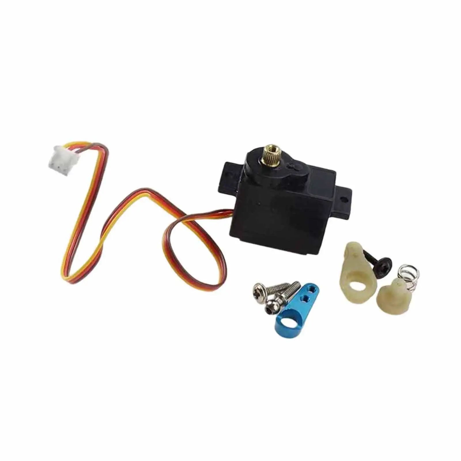 1:28 Schaal RC Auto Servo en Stuursets Vervangende DIY Upgrade Stuurhendel voor 284131 RC auto Onderdelen Accessoires Voertuig