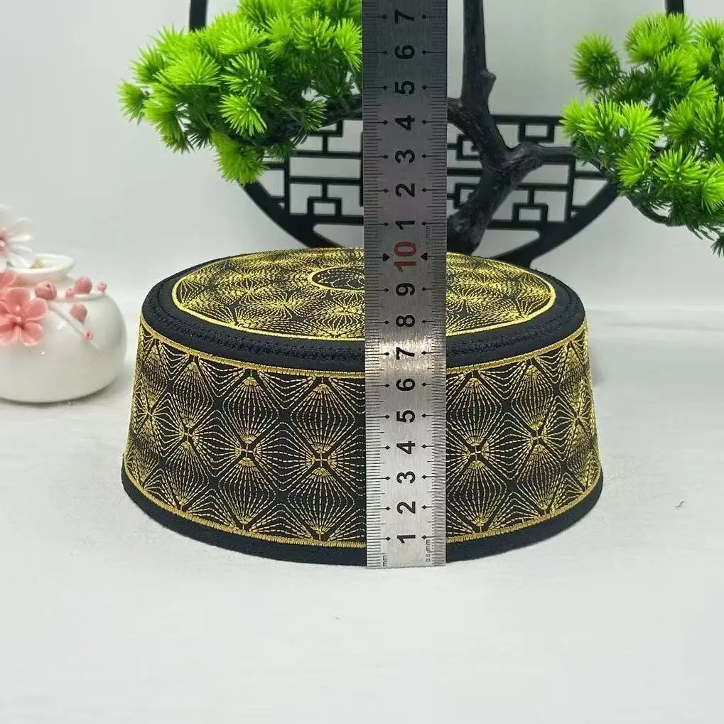 شحن مجاني قبعات إسلامية للرجال ملابس قبعة صلاة طقيا كوفي منتجات ضريبة كيبا تركية حديثة بوليستر 03633