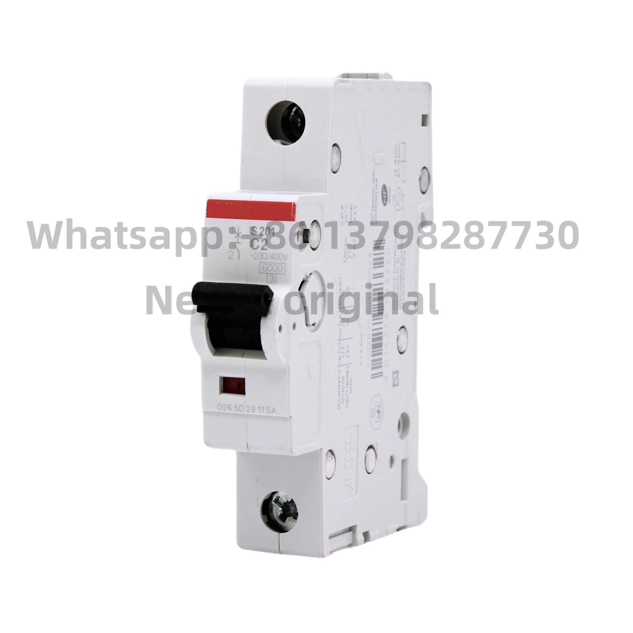 New original Miniature Circuit Breaker S201-C2 1P 2A Air Switch