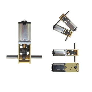 N20 Metal Gearbox Gear DC3V motor 6V 12V 4RPM-380RPM Slow Speed High Torque of Electric Motor DIY ROBOT ELELTRIC BLOCK 12 Main Speed Reducing Sales - №2