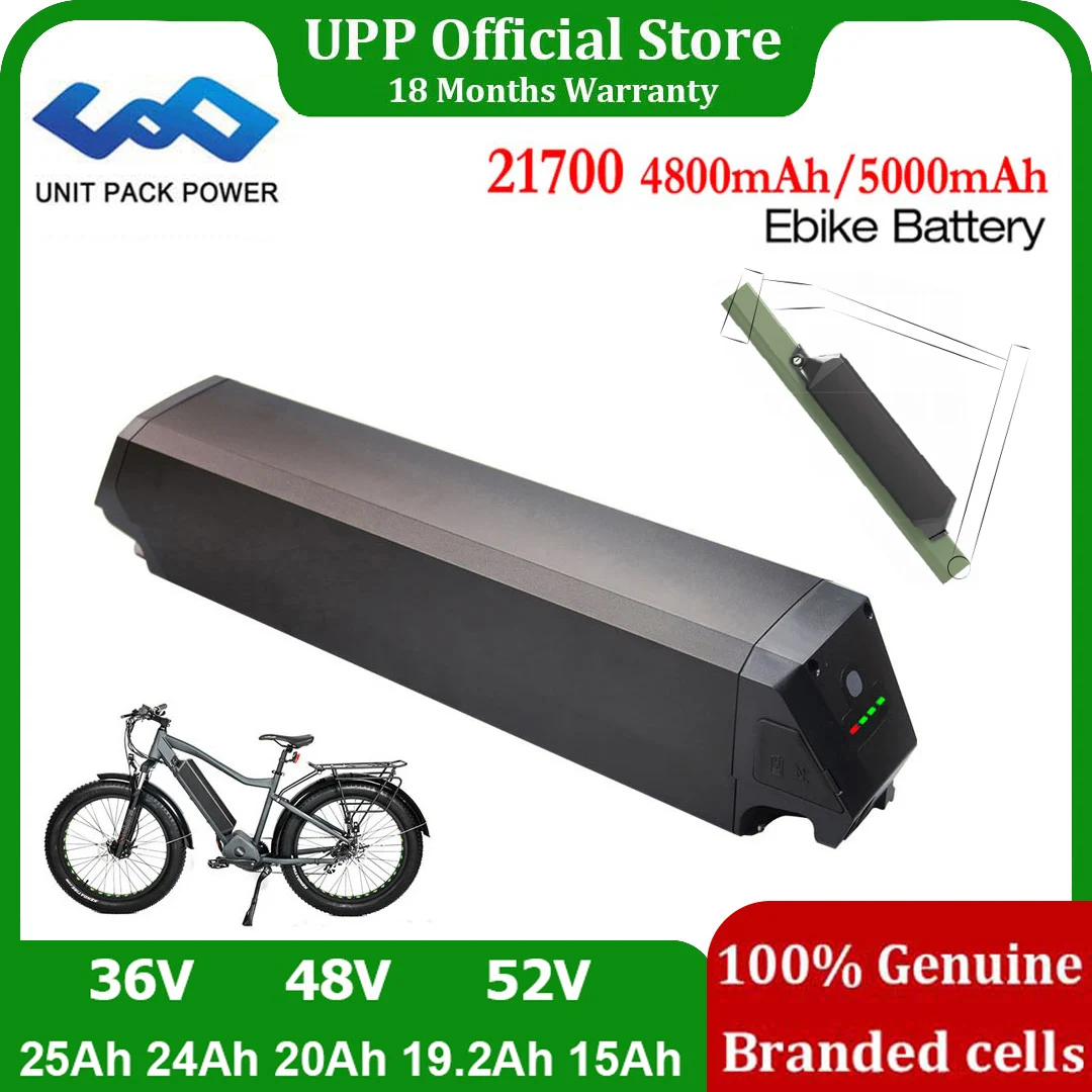 21700 Reention Dorado Battery 36V 25Ah 48V 20Ah 52V 19.2Ah Ebike battery Dorado Plus akku L-G Sam-s-ng for NCM Bike Replacment