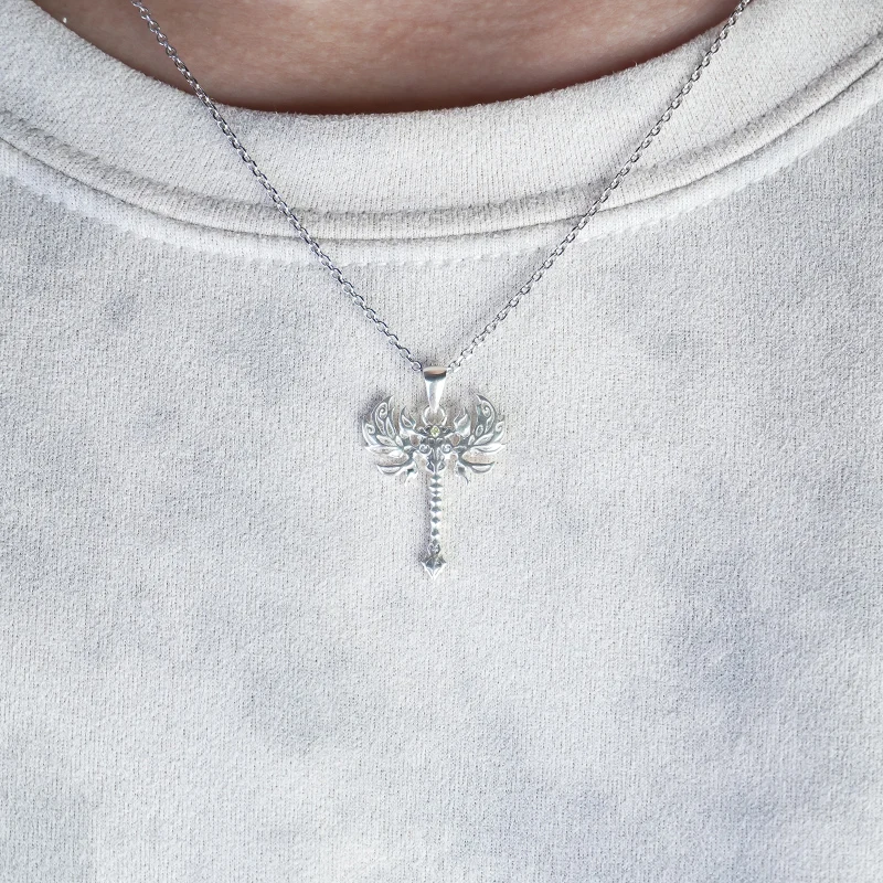 Soul Land Of Warriors 2: The Unrivaled Tang Sect Douluo Dalu الرسوم المتحركة المشتقة الرسمية وانغ دونجر قلادة فضية