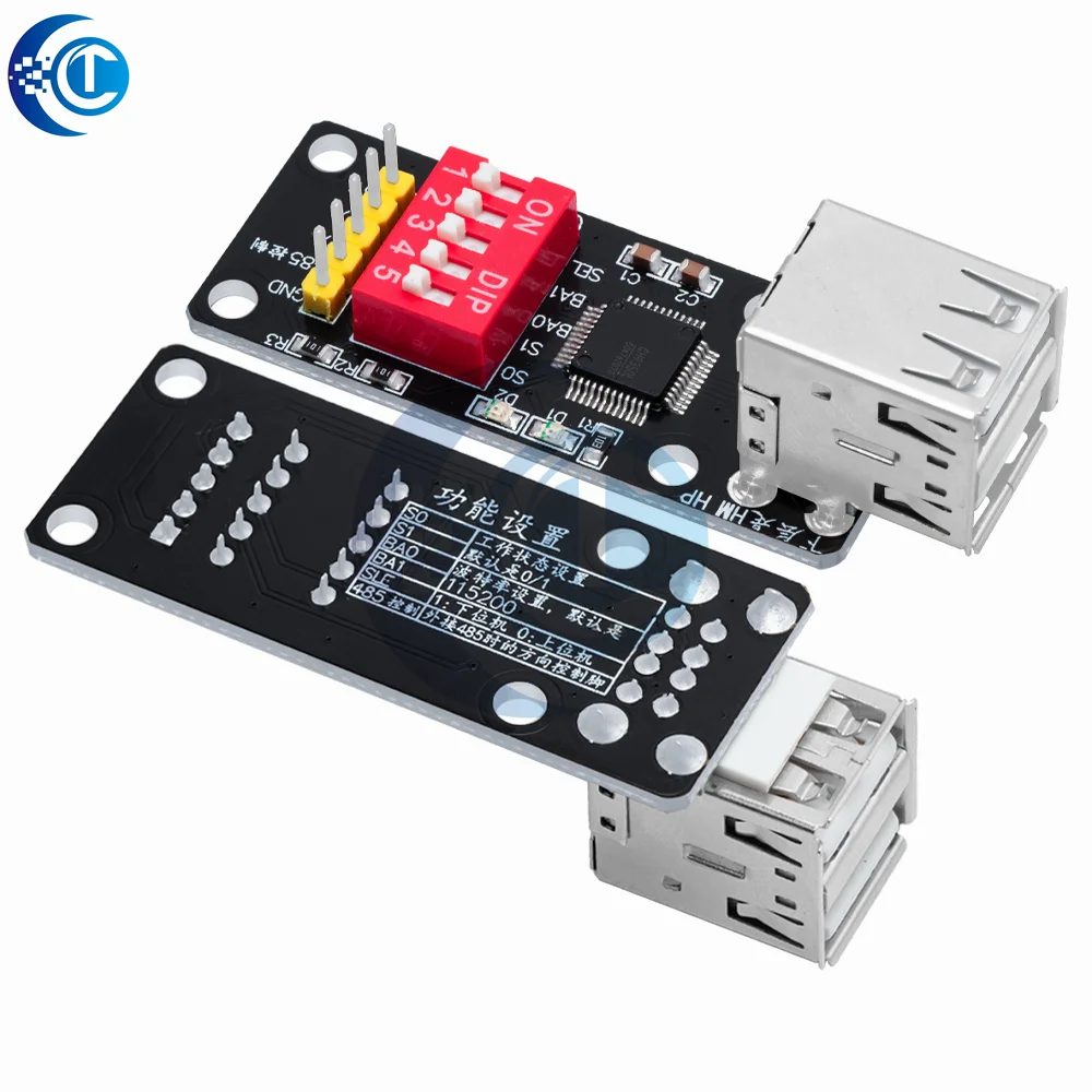 Moduł Ch9350 HID Klawiatura Mysz do Portu Szeregowego Wirtualna Klawiatura Skaner do Portu Szeregowego KVM — zdjęcie produktu 4