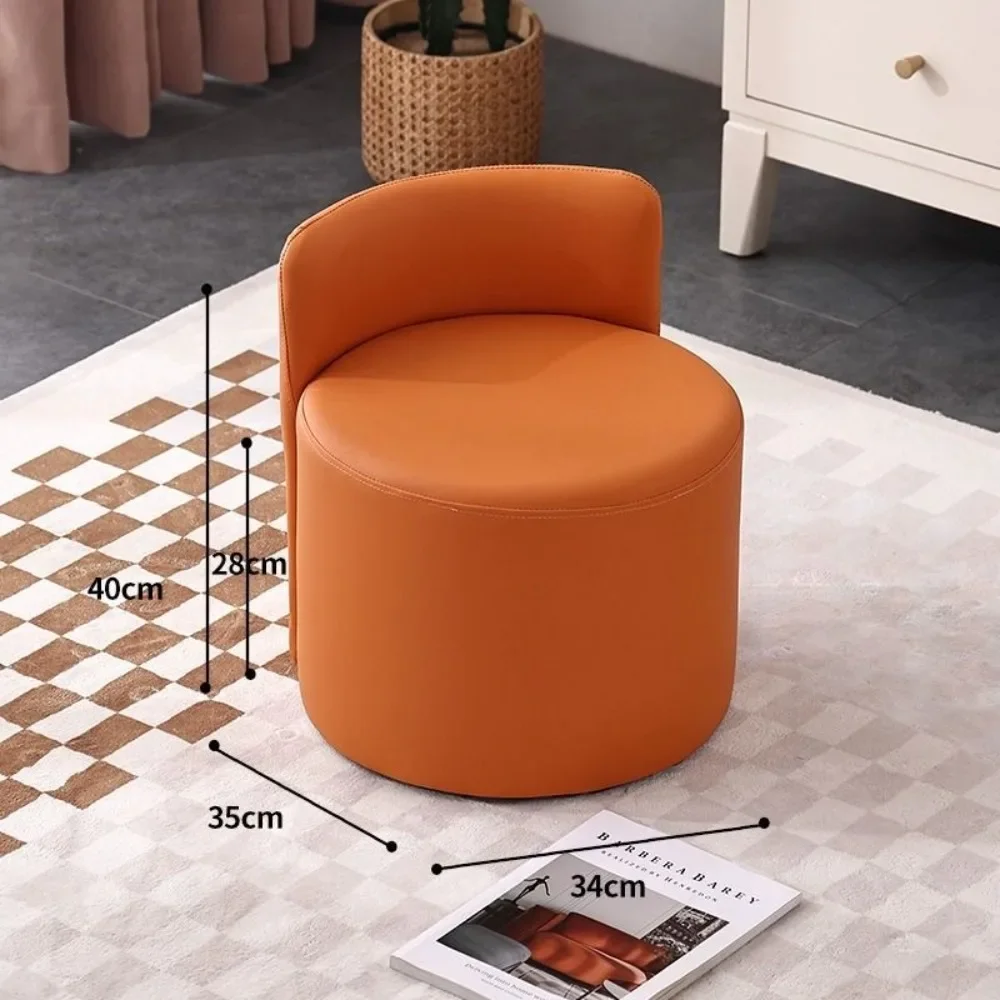 

Nordic makeup stool household dresser stool Internet celebrity photo modern living room light luxury chair simple manicure short