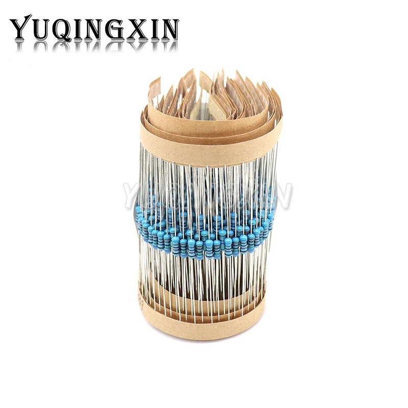 Metal Film Resistor Kit, DIY Amostras Pack, sortimento Set, 156 Valores, 1R-10M, Ohm, Ohm, 1%, 3120Pcs, 4W