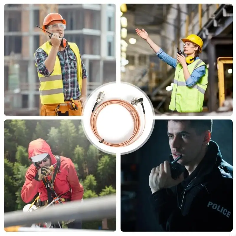 T5EA Hiệu suất cao RG316 Cáp đồng trục linh hoạt cho ăng -ten radio xe hơi