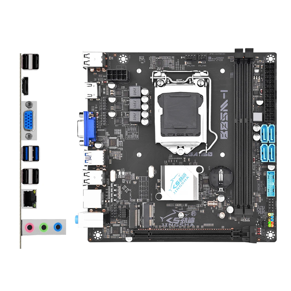 Imagem -03 - Itx Motherboard Lga 1150 pc Desktop Gigabit Ethernet Lga1150 Suporte Intel 4ª Geração Core i7 i5 i3 B85m-i