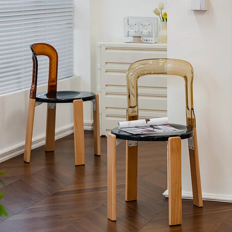 

Italian Armless Nordic Chair Waterproof Fancy Luxury Dining Chair Waiting Balcony Restaurant Sillas De Comedor Furniture