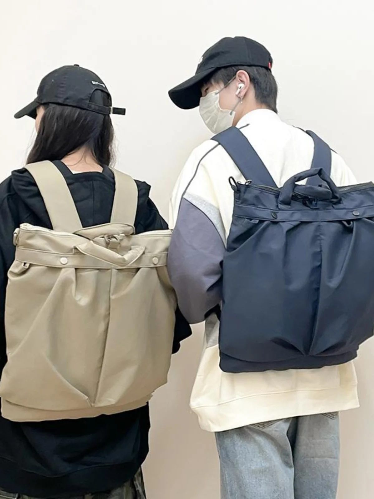 

Casual Outdoor Travel Bapa Waterproof Lightweight Hiking Bag Men's Student Bookbag Women's Crossbody oulder Bag