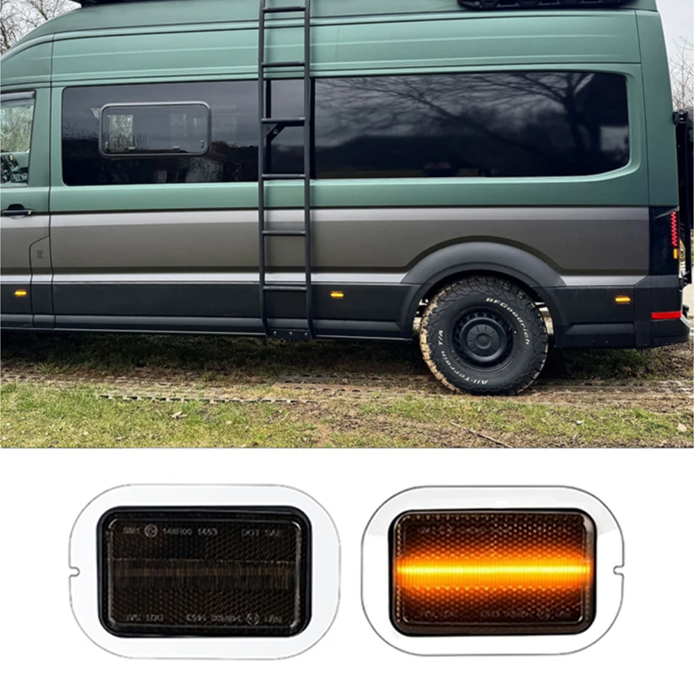 

Боковые габаритные индикаторы, габаритный индикатор, мигалка, повторитель света для VW Crafter SY 2018-, MAN TGE Bus 2017-