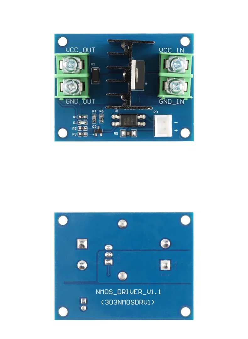 Electronic Switch NMOS Driver Module DC Low Voltage High Current Switch Isolation Input