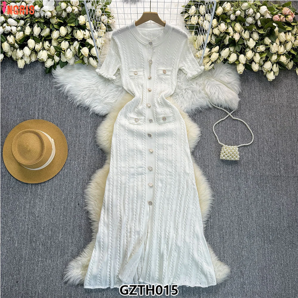 

New Arrived Fashion Clothing Sexy Summer Apparel Dress for Woman Clothing Vintage Casual Dresses Clothes-GZTH015