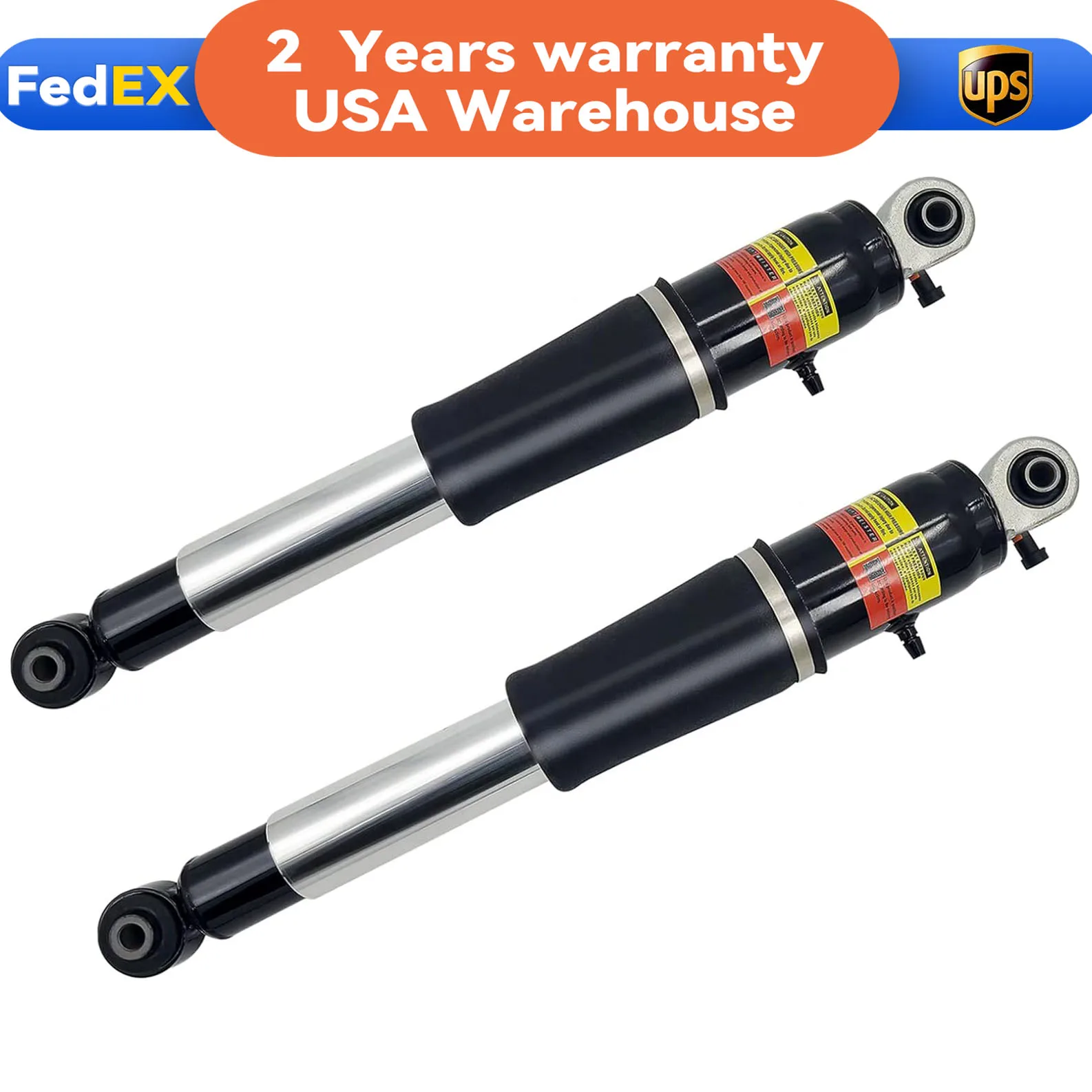 USA Stock 2pcs Rear Shock Absorber for Cadillac Escalade / Chevrolet Avalanche Suburban 1500 / GMC Yukon 1500 23487280 19302786