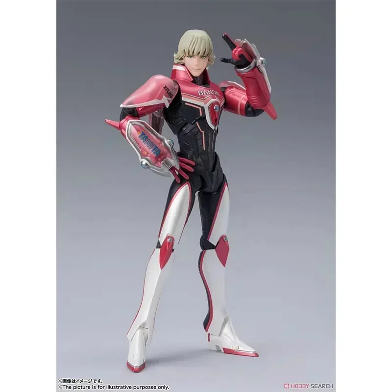 Auf Lager Bandai Original S.H.Figuarts SHF TIGER & BUNNY BARNABY BROOKS Jr. WILD TIGER Style 3 Anime Actionfigur Spielzeugpuppengeschenke