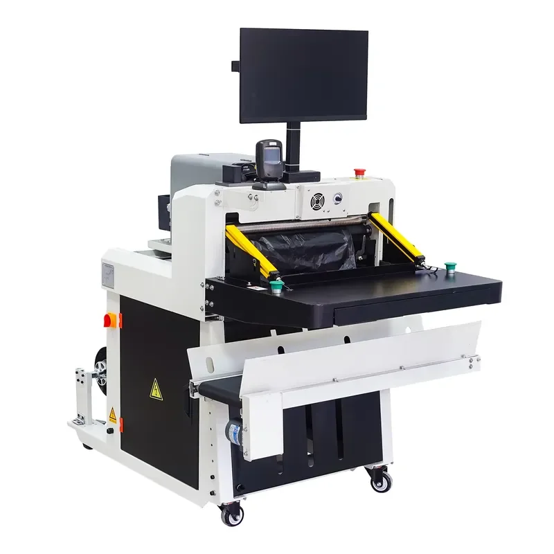 for E-commerce Fulfillment Whole Electric Automatic Mailer Bags Autobagger Bagging Printing Labeling Packing Packaging