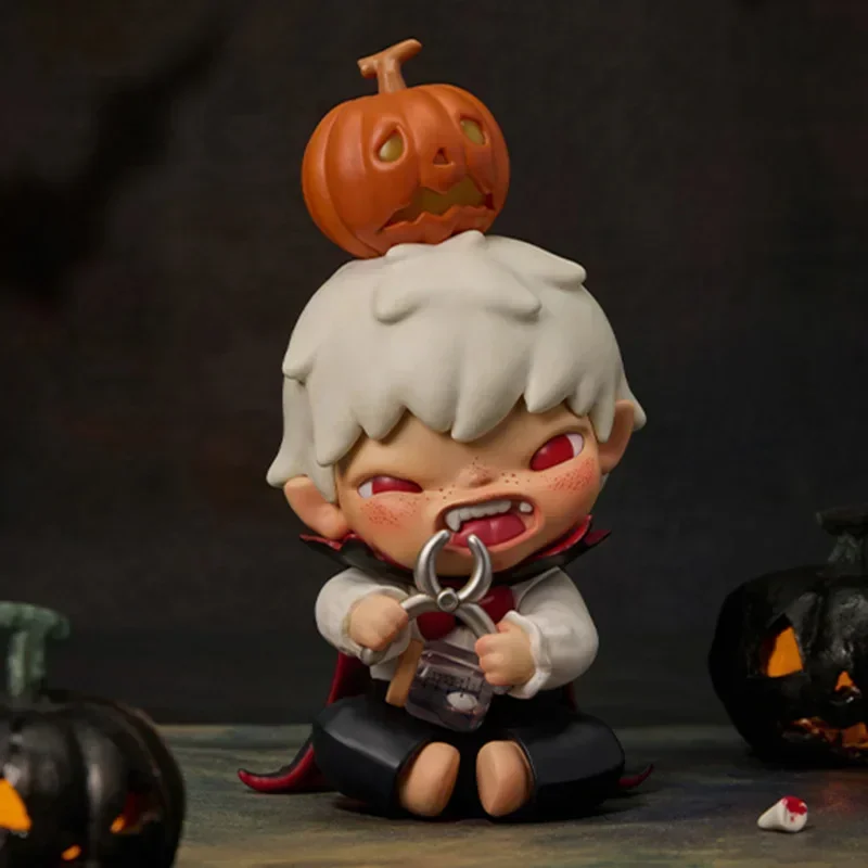 POP MART Hirono Monster Is Carnival Series صندوق أعمى شخصية وحش رائعة مثالية لعرض عشاق حفلات الكرنفال