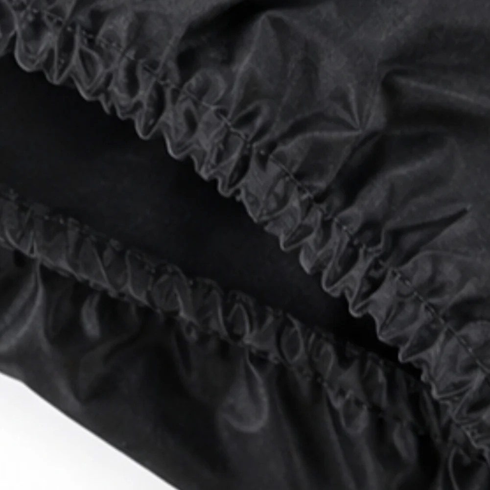 210D Oxford Fabric For Lawn Mower Cover FOR Tractor Black 200x117x140cm Outdoor Weather Resistant Lightweight Cover